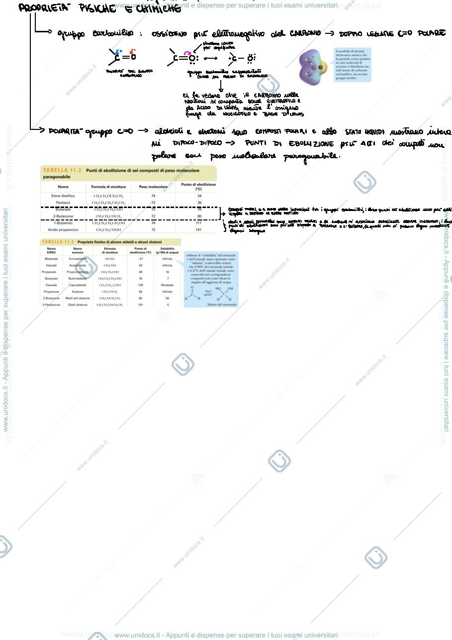 Anteprima pagina 2 — Aldeidi e chetoni