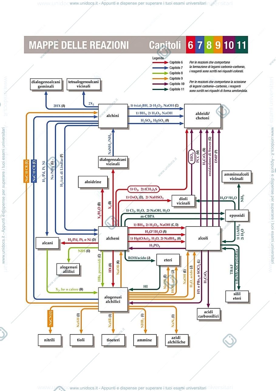 Anteprima pagina 1 — mappa reazioni