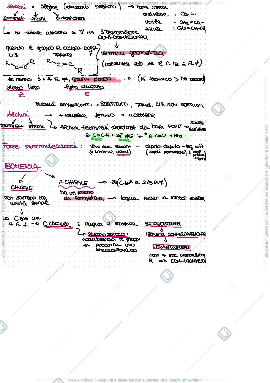 Anteprima pagina 2 — Riassunti chimica organica 1