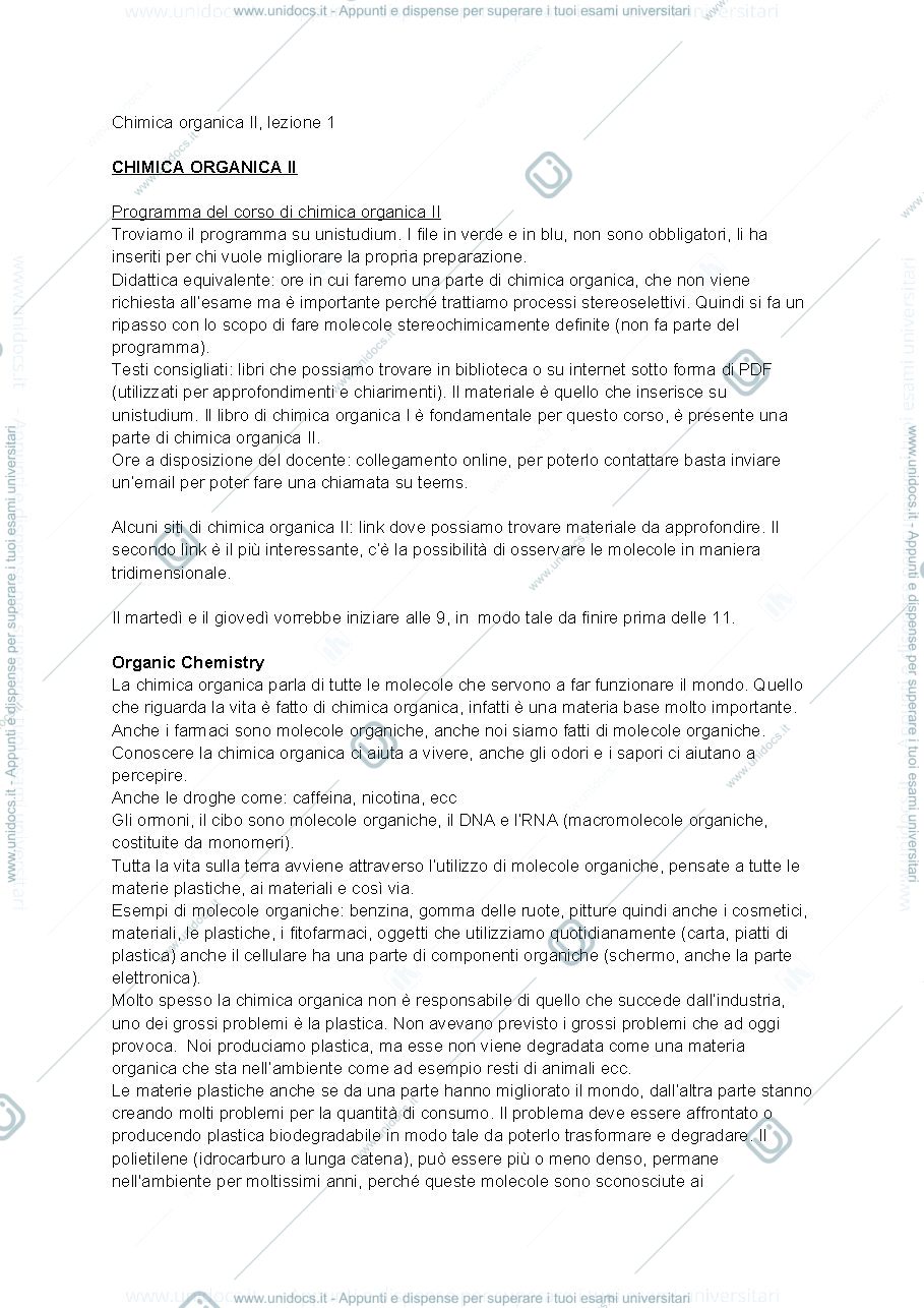 Anteprima pagina 1 — Lezione 1