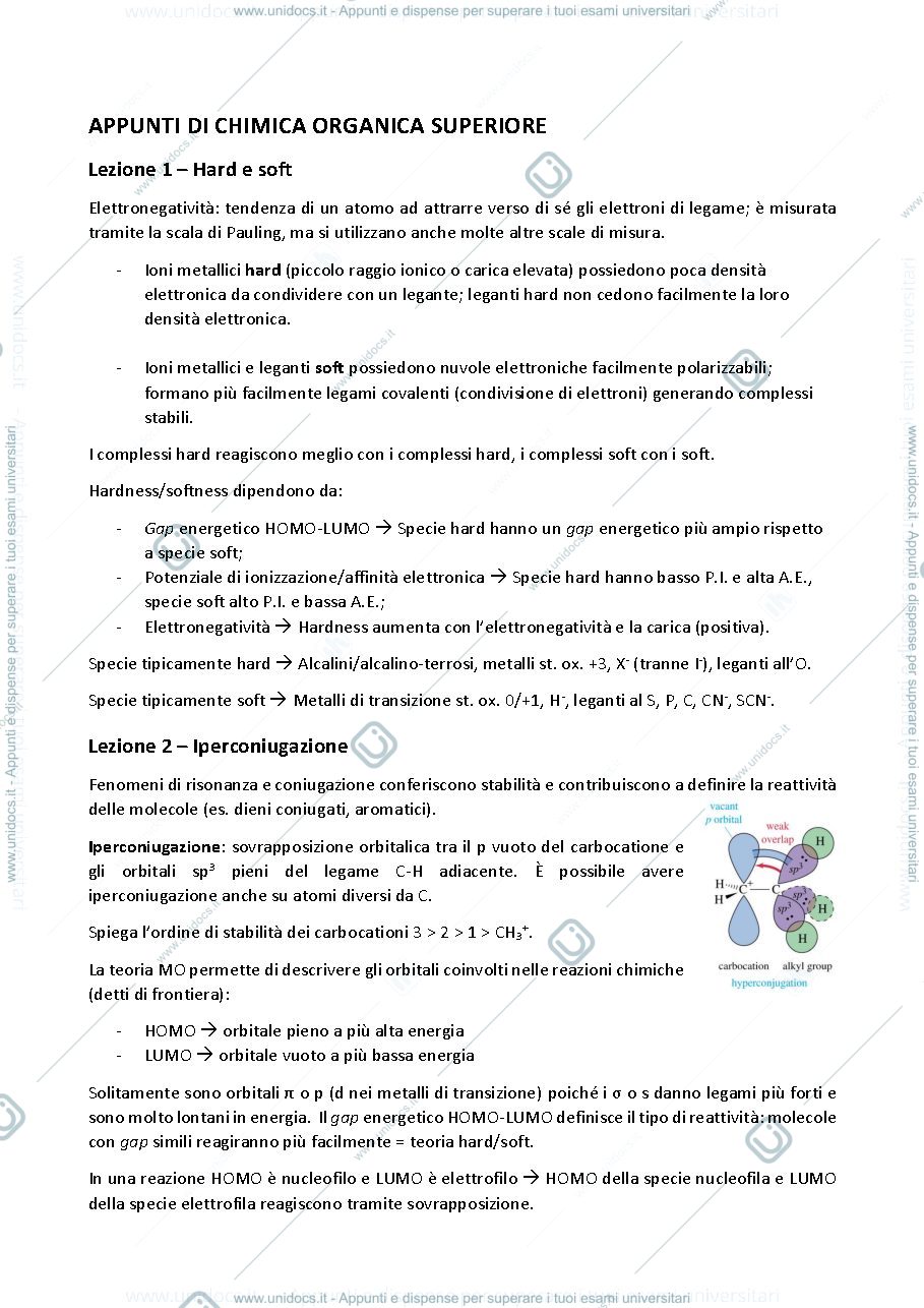 Anteprima pagina 1 — Riassunti Org Sup