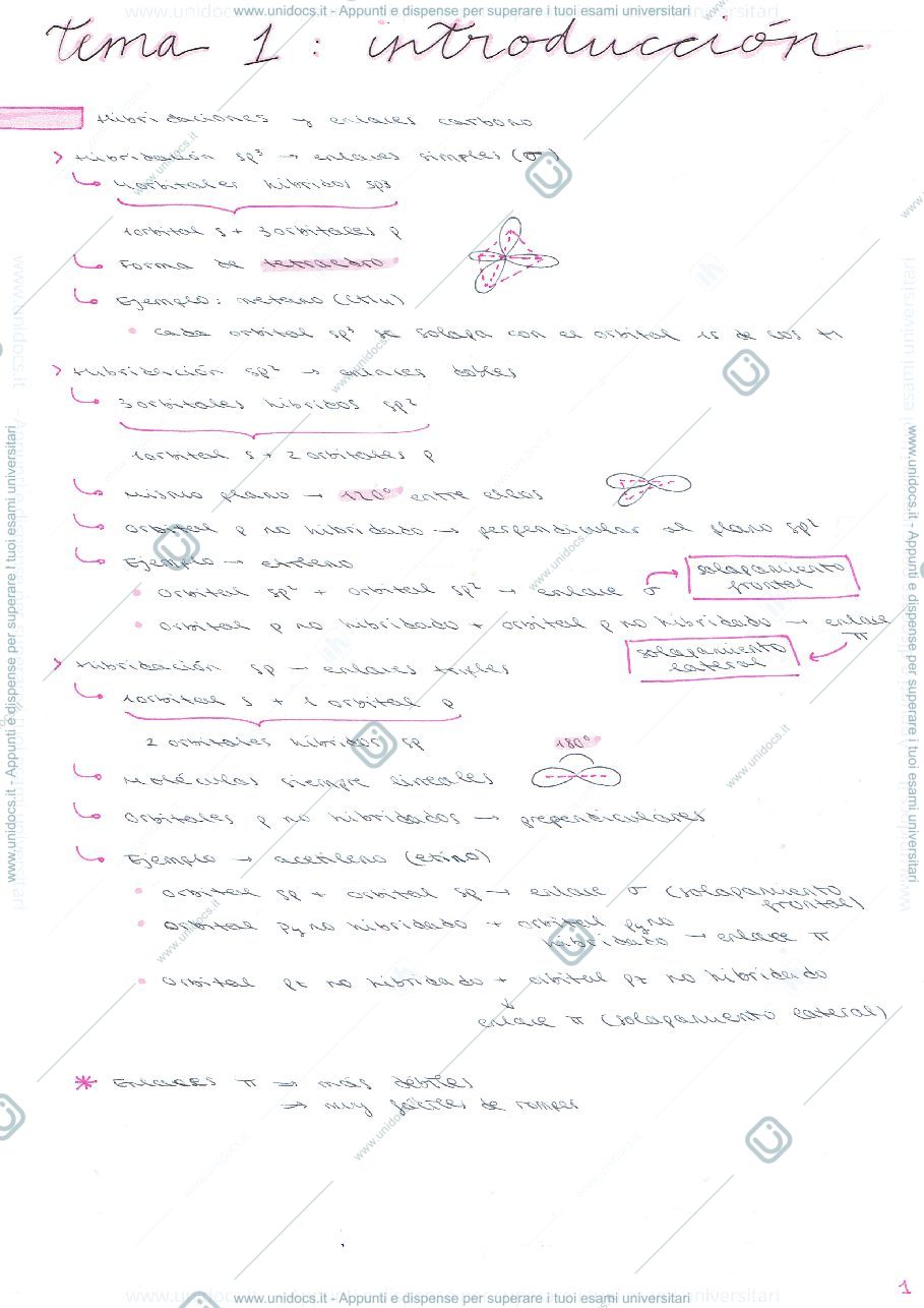 Anteprima pagina 1 — Chimica organica 