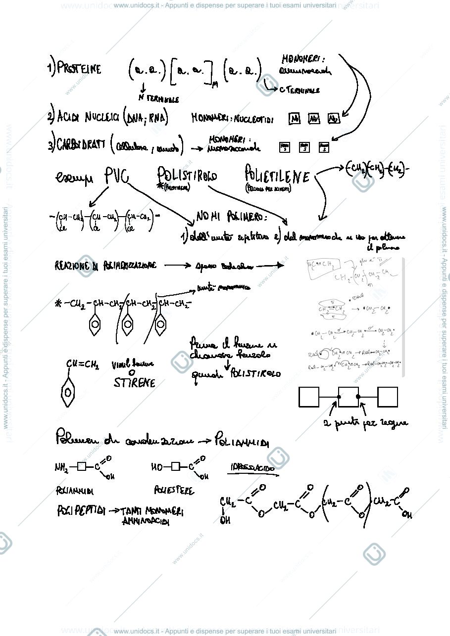 Anteprima pagina 1 — Polimeri organici 