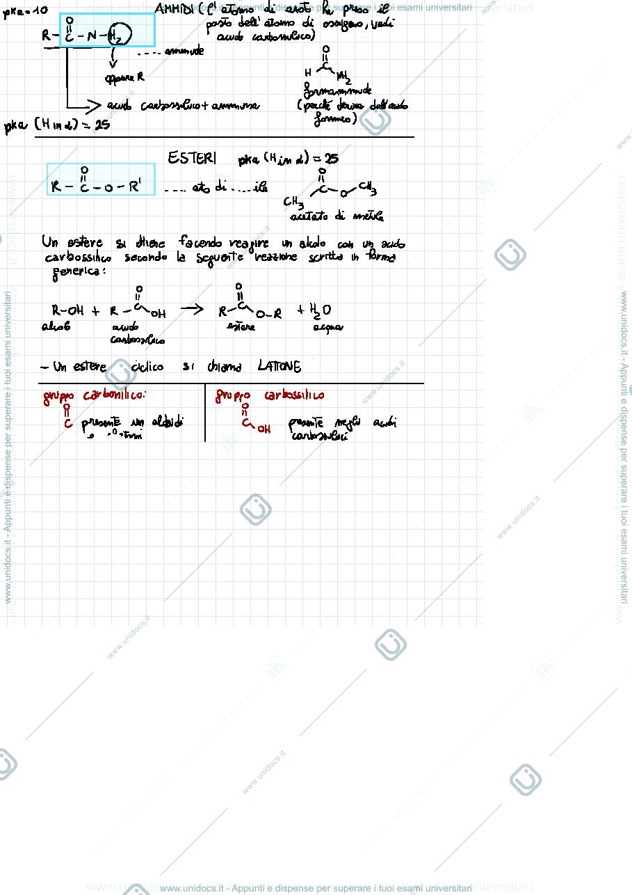 Anteprima pagina 4 — Chimica organica reazioni fino ad aldeidi e chetoni 