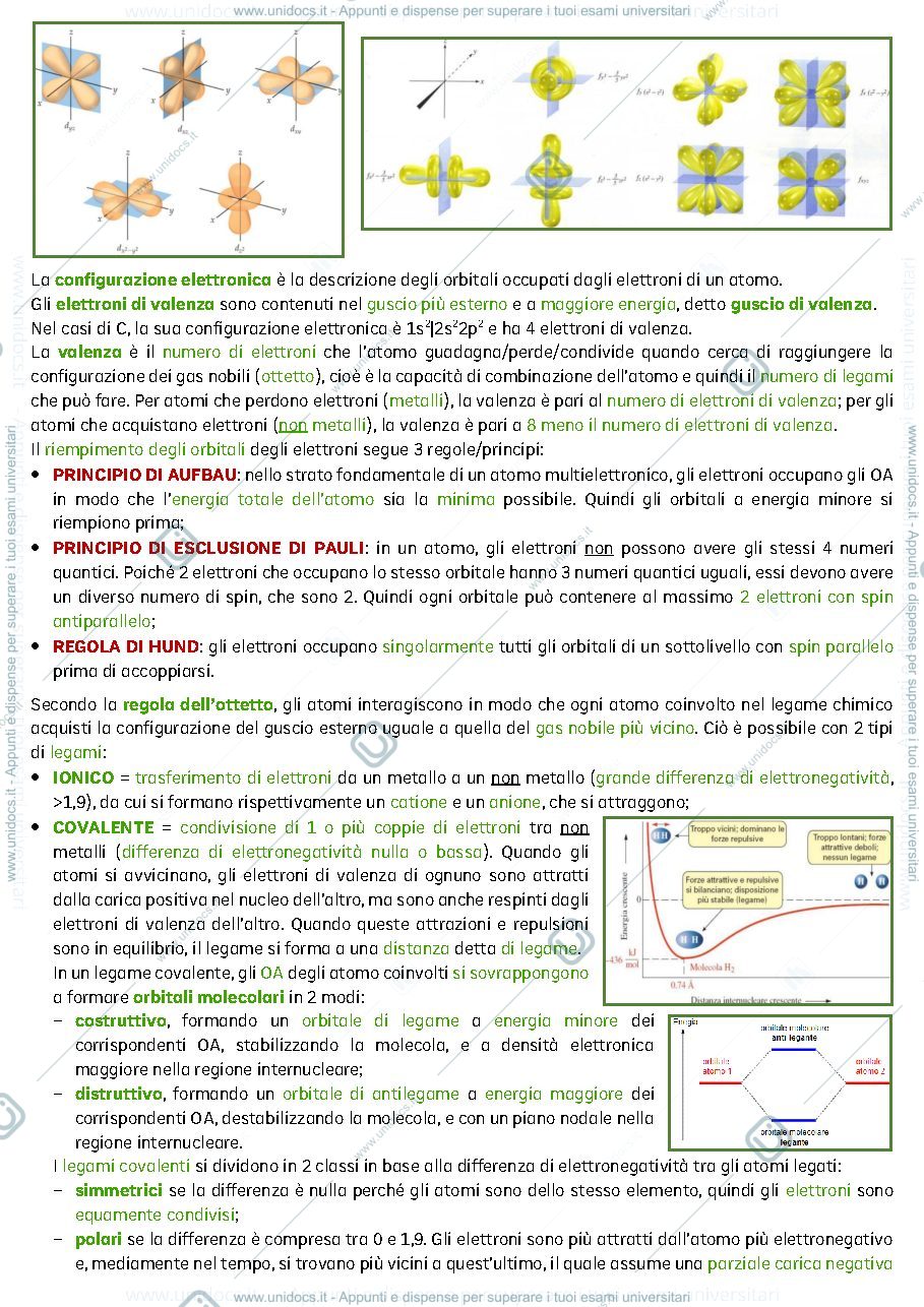 Anteprima pagina 2 — Appunti di chimica organica