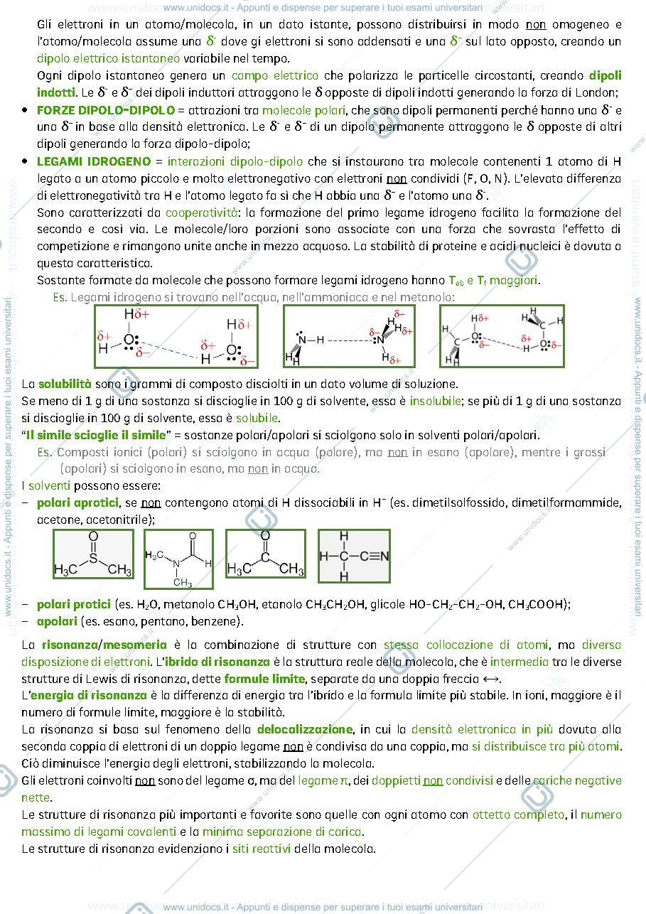 Anteprima pagina 4 — Appunti di chimica organica