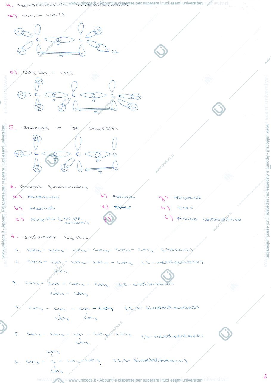Anteprima pagina 2 — chimica organica 