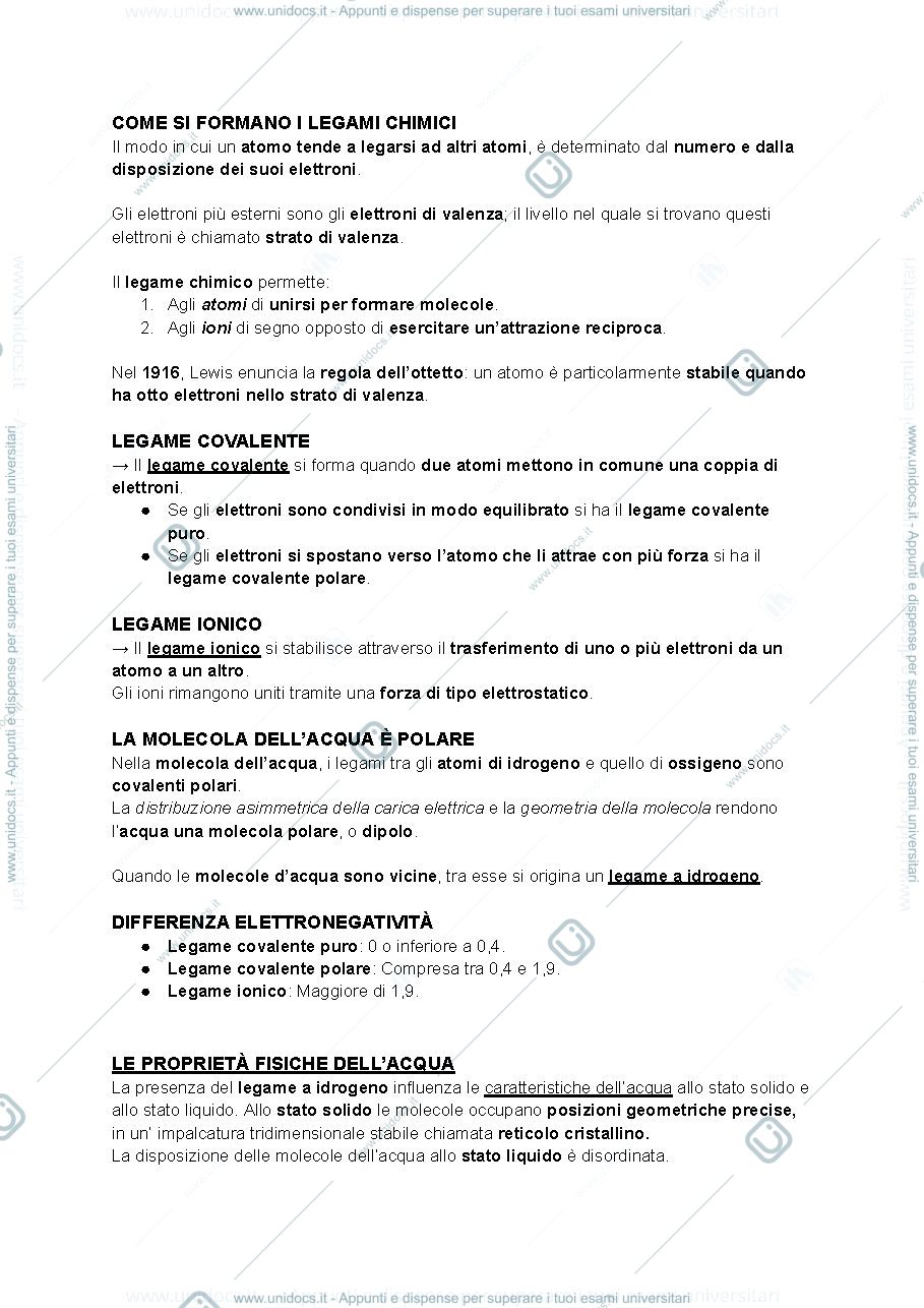 Anteprima pagina 1 — Chimica