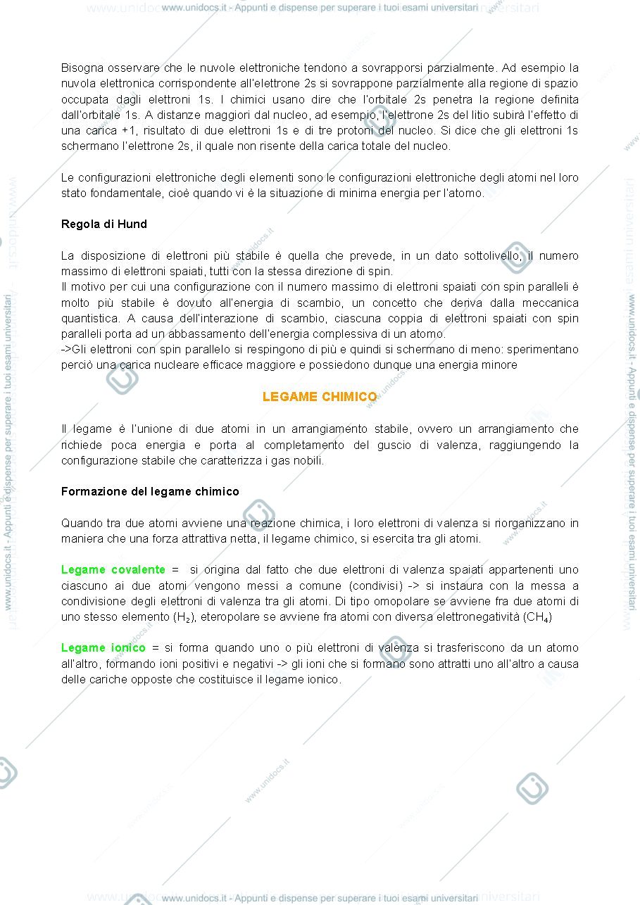 Anteprima pagina 3 — sbobine di chimica organica