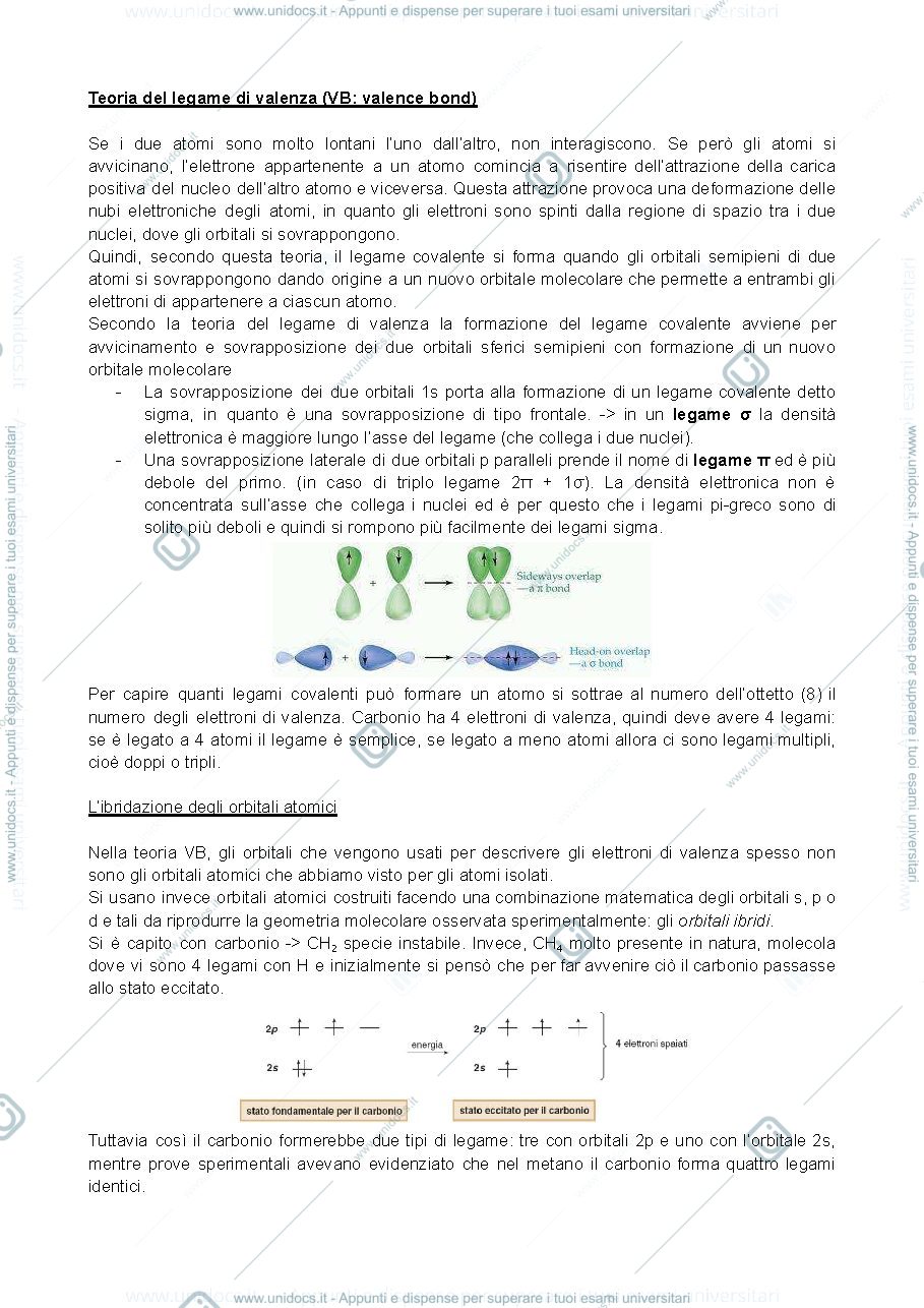Anteprima pagina 4 — sbobine di chimica organica