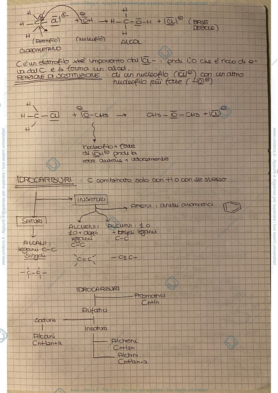 Anteprima pagina 3 — Idrocarburi: Alcani, Alcheni e Alchini