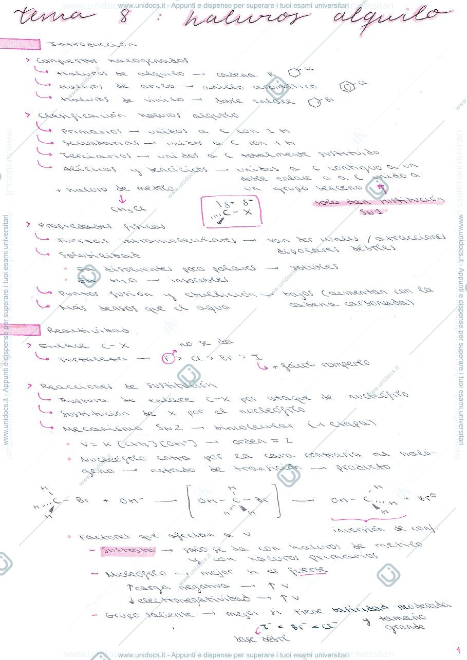Anteprima pagina 1 — chimica organica 