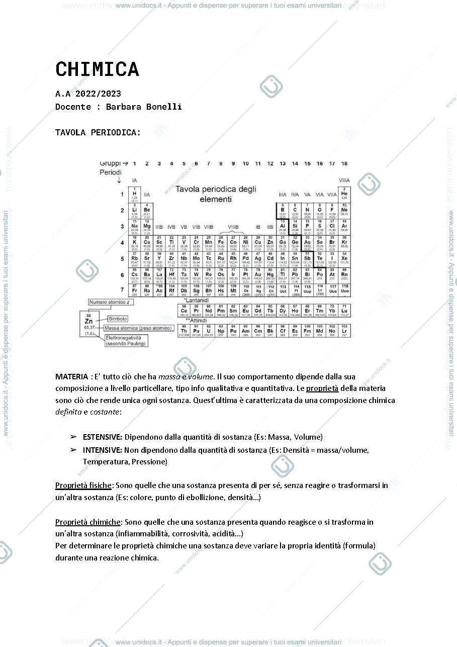 Anteprima pagina 1 — Chimica generale e inorganica