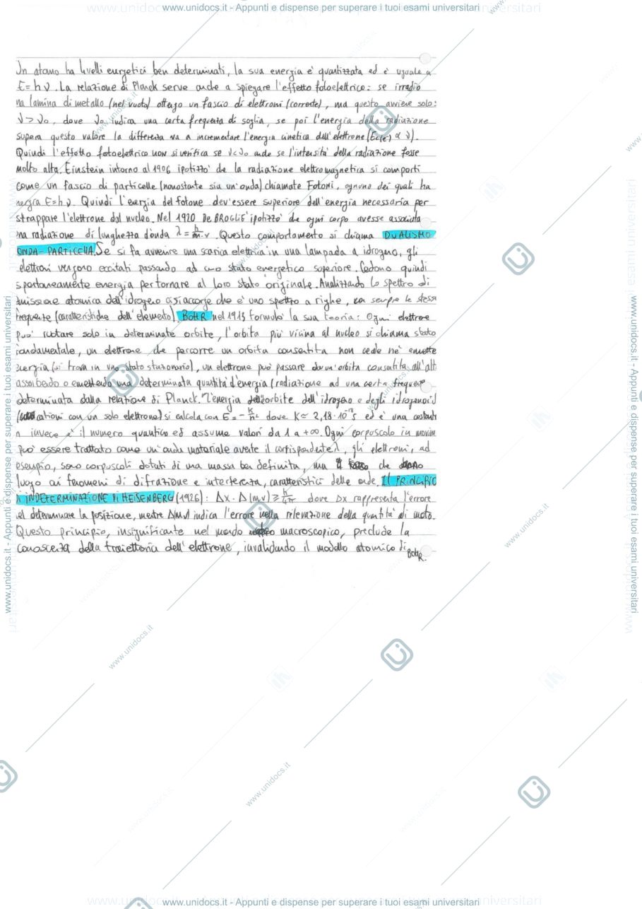 Anteprima pagina 2 — Appunti di chimica per l'ingegneria