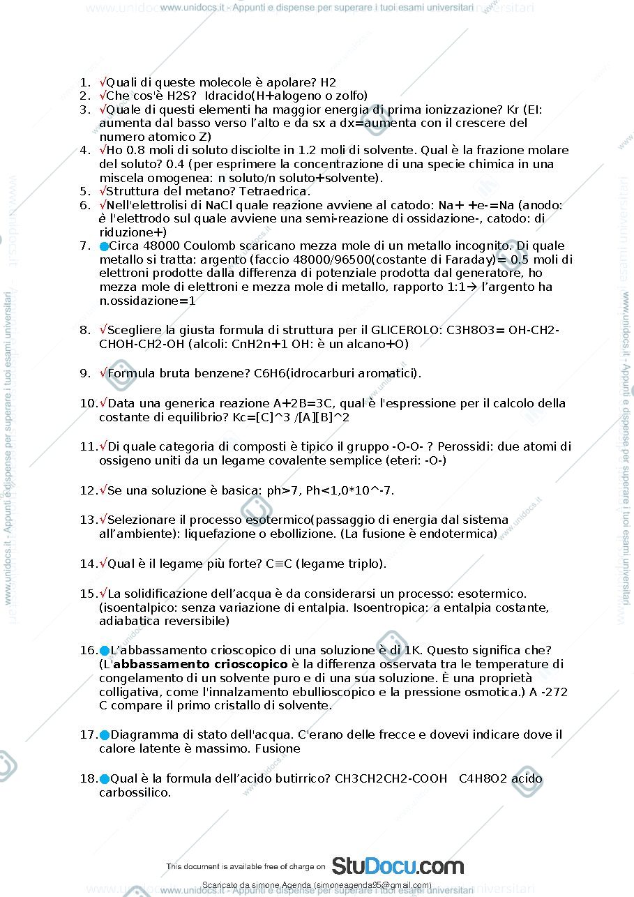 Anteprima pagina 2 — Domande test informatizzato