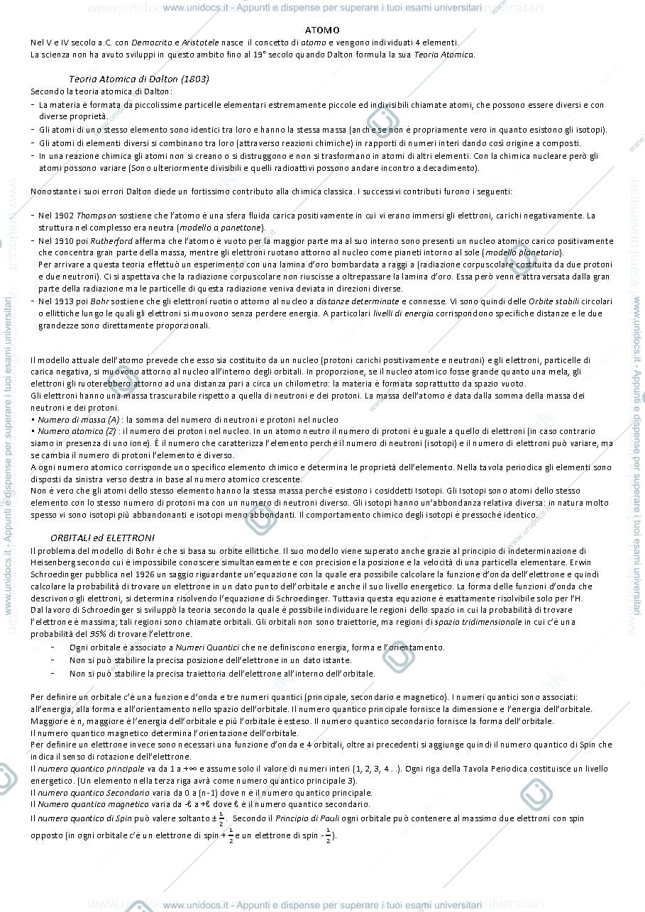 Anteprima pagina 1 — Atomo