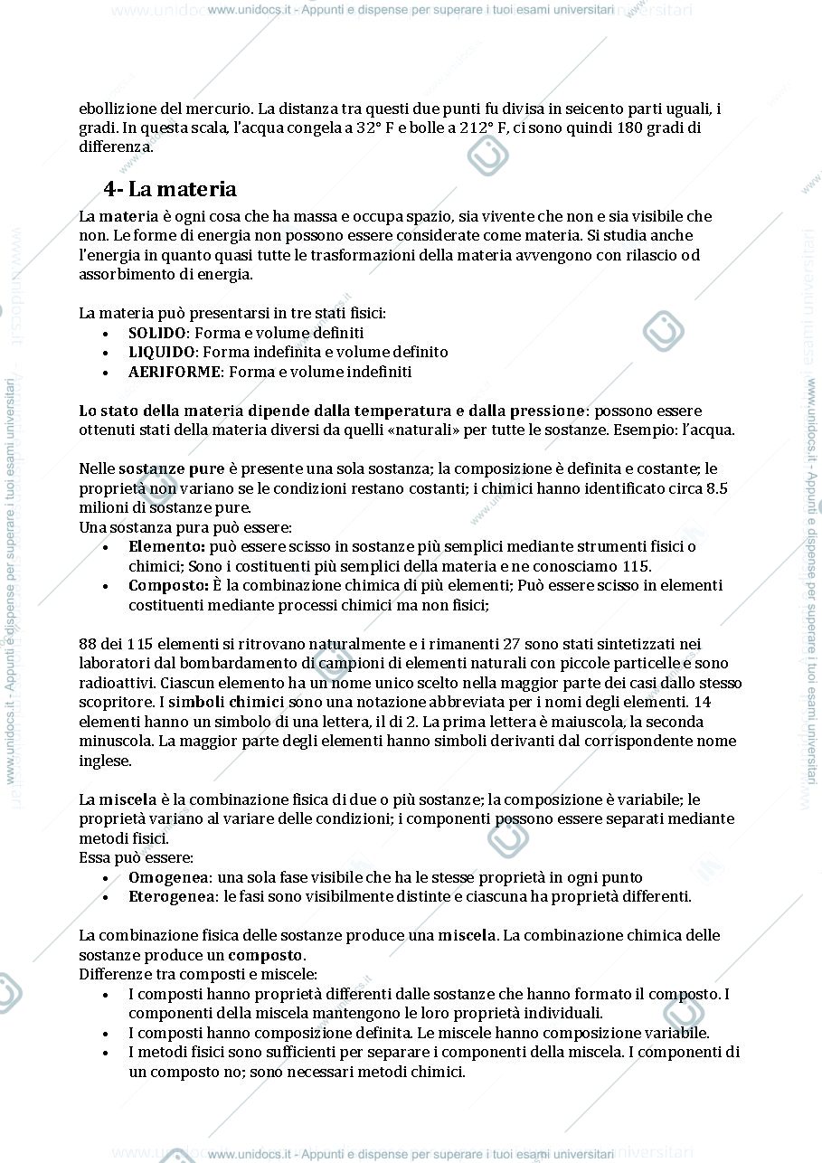 Anteprima pagina 3 — Appunti di chimica generale
