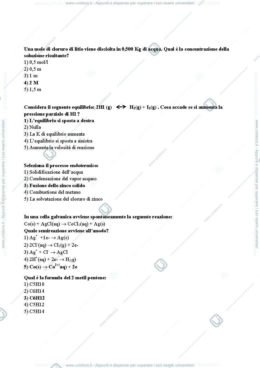 Anteprima pagina 2 — Quiz esame
