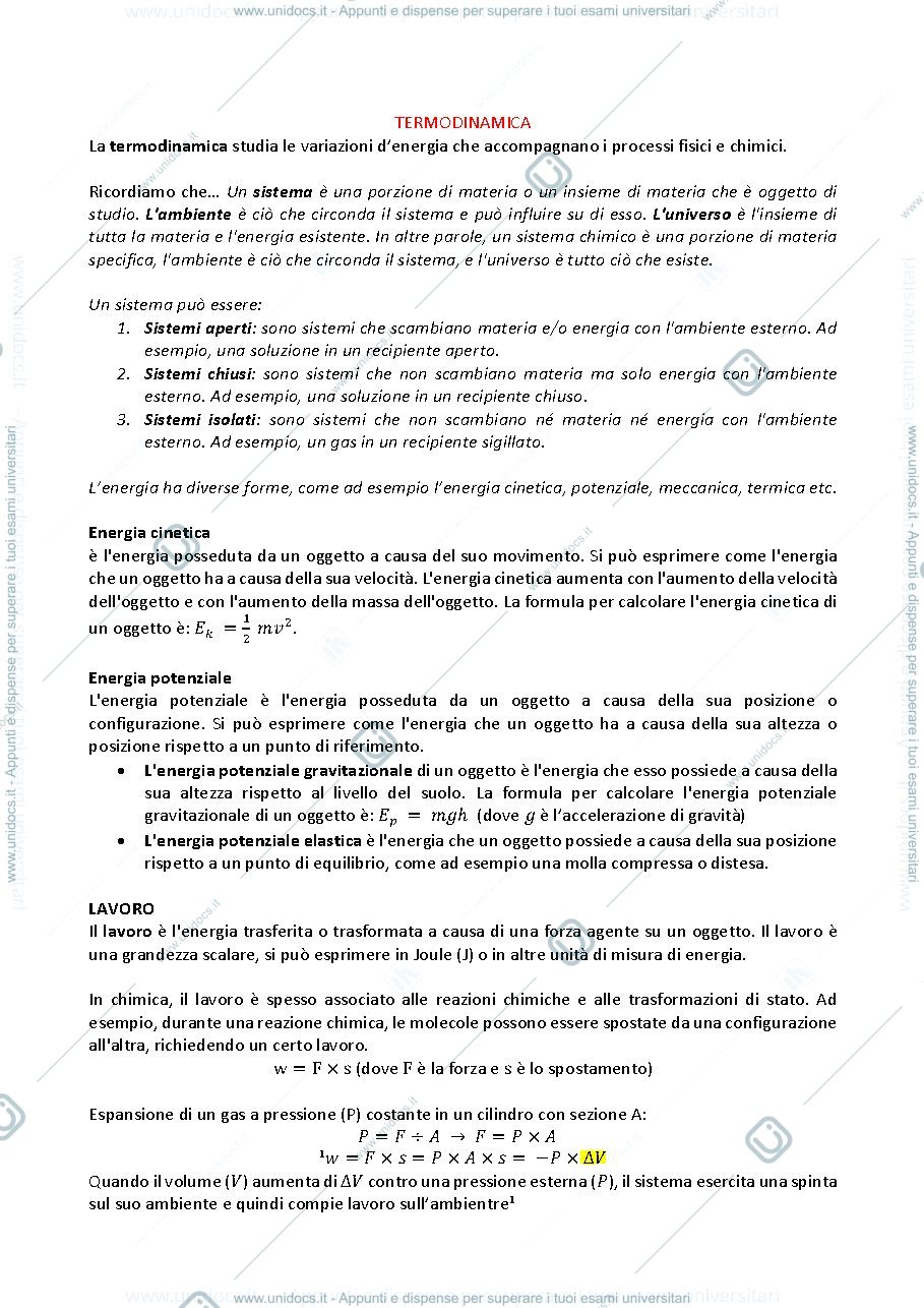 Anteprima pagina 1 — Termochimica