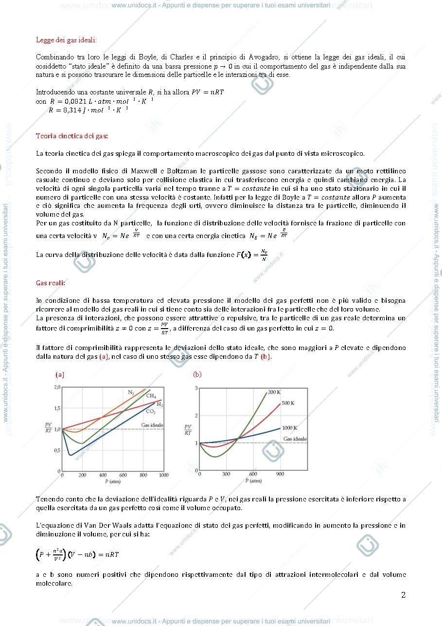 Anteprima pagina 2 — Riassunti chimica 