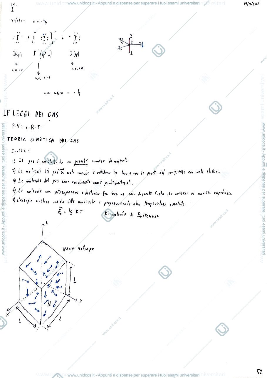 Anteprima pagina 1 — Leggi dei gas