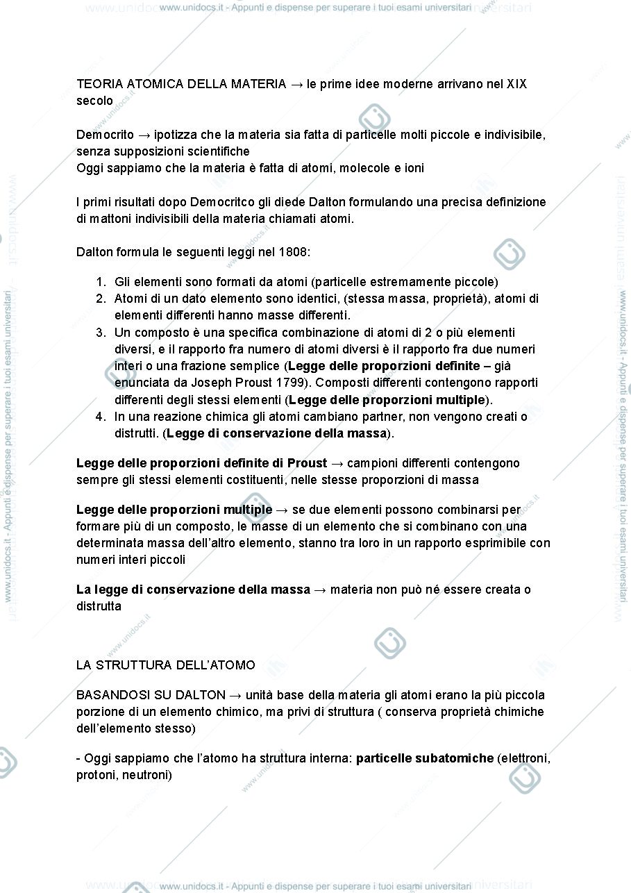 Anteprima pagina 1 — Chimica inorganica 