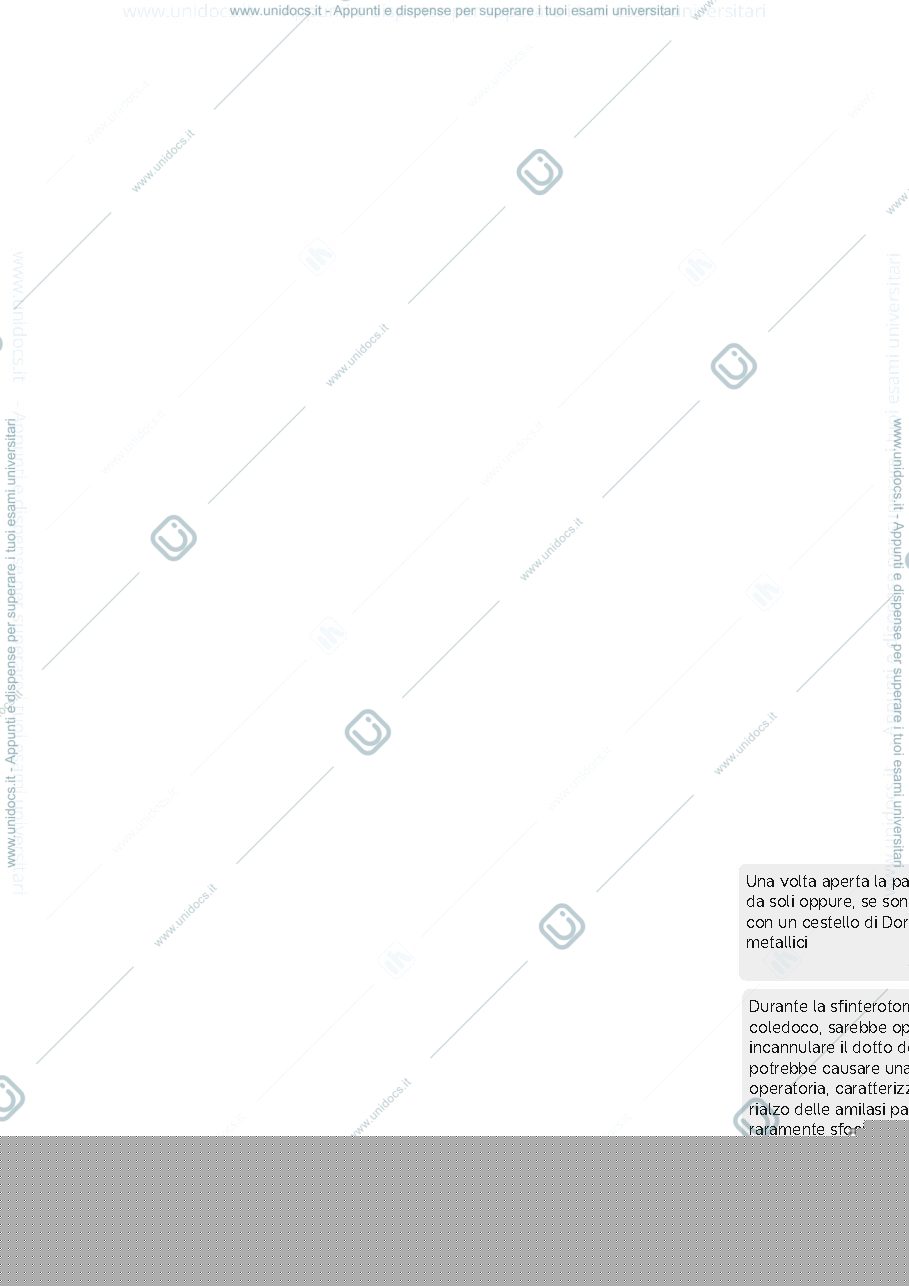 Anteprima pagina 1 — Mappa mentale su ittero ostruttivo