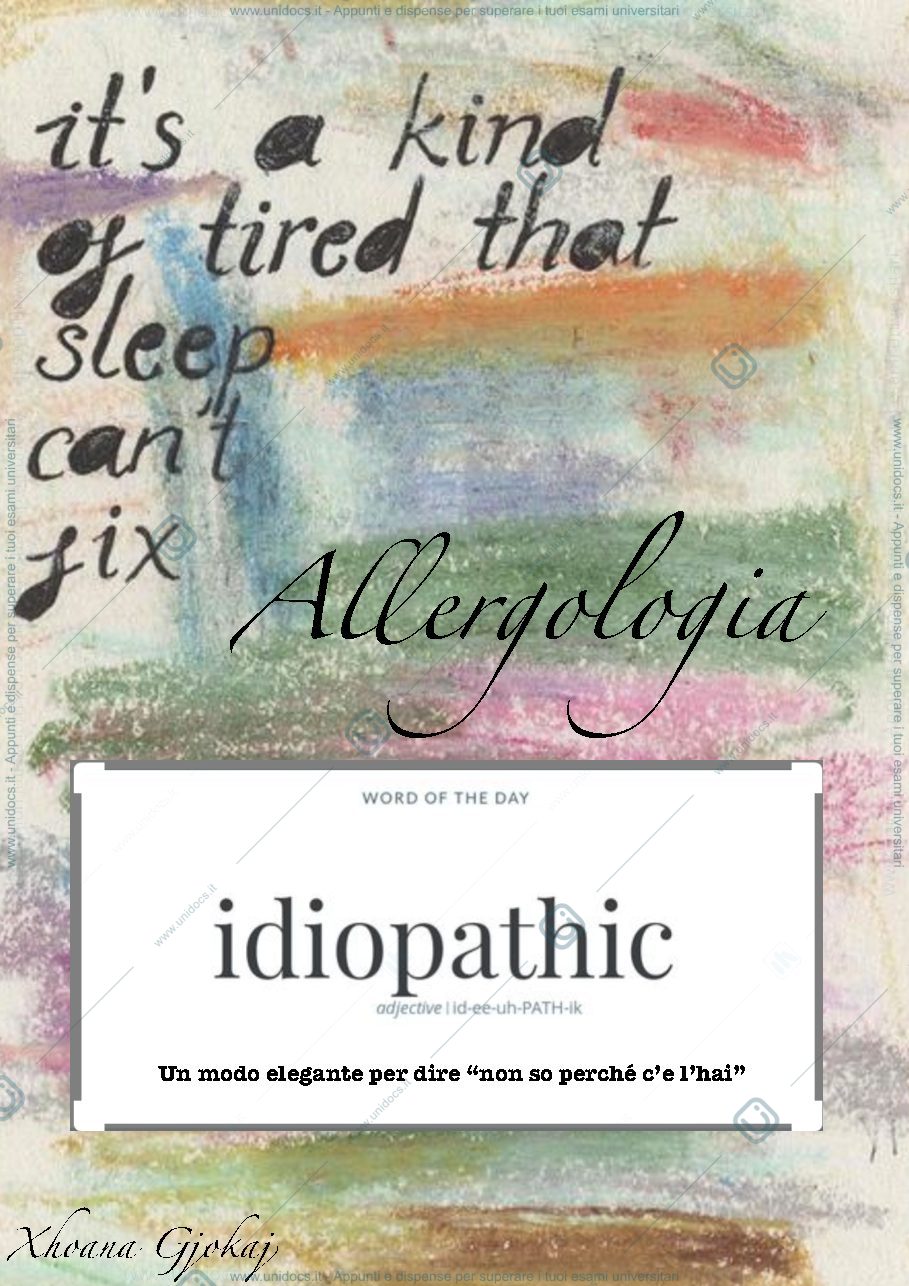 Anteprima pagina 1 — Allergologia