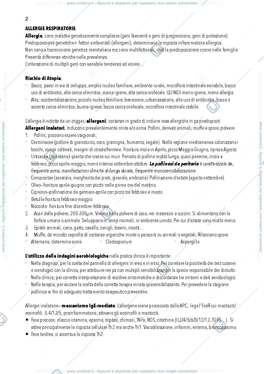 Anteprima pagina 2 — Allergologia