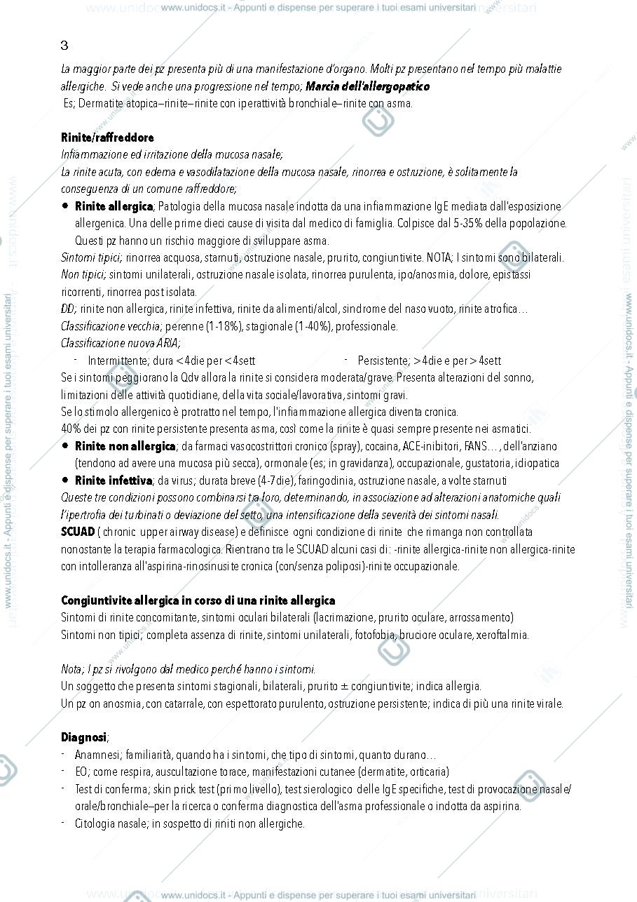 Anteprima pagina 3 — Allergologia