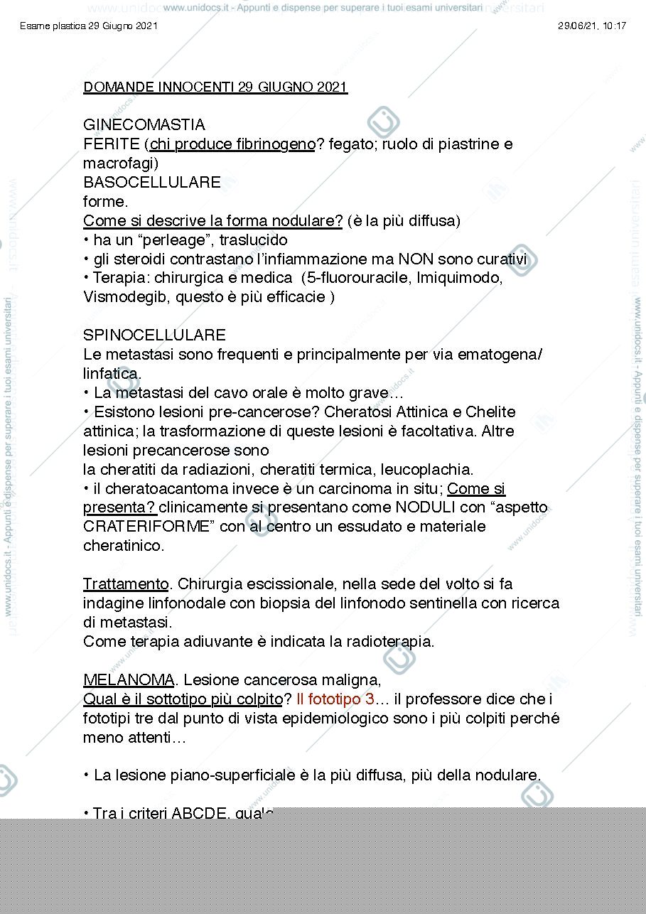 Anteprima pagina 1 — Dermatologia