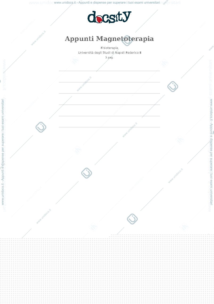 Anteprima pagina 1 — magnetoterapia
