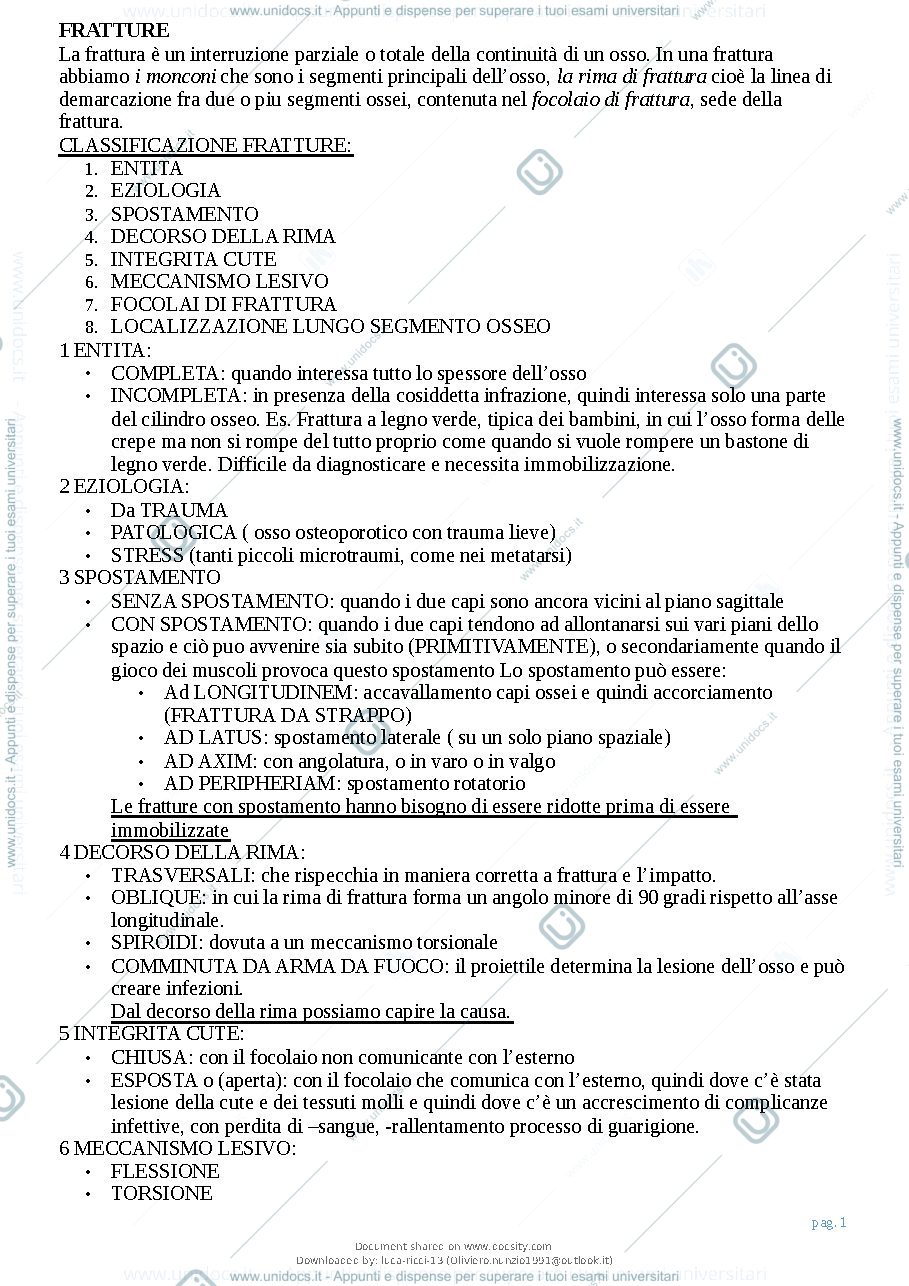 Anteprima pagina 3 — patologie dell'apparato locomotore
