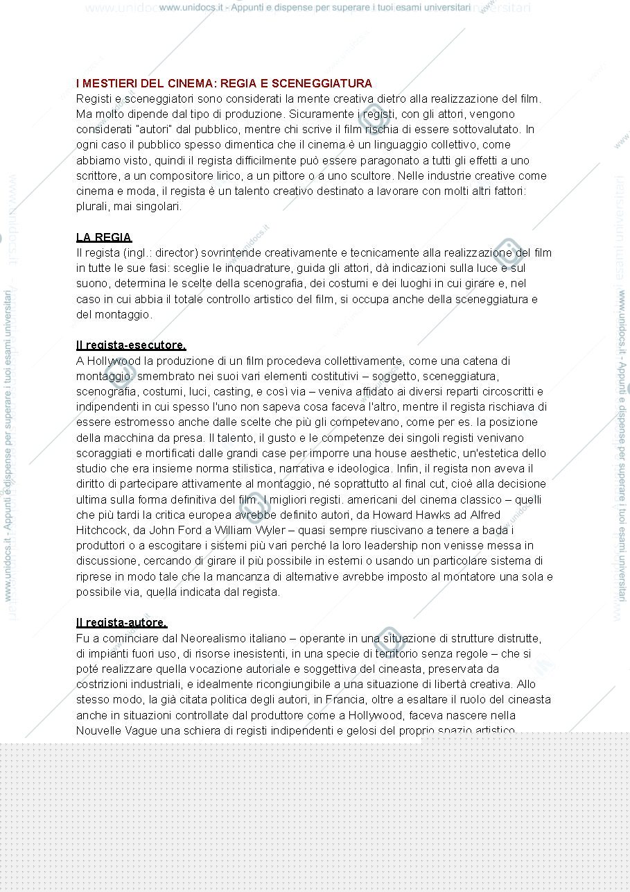 Anteprima pagina 4 — Appunti Cinema e Industria Culturale 