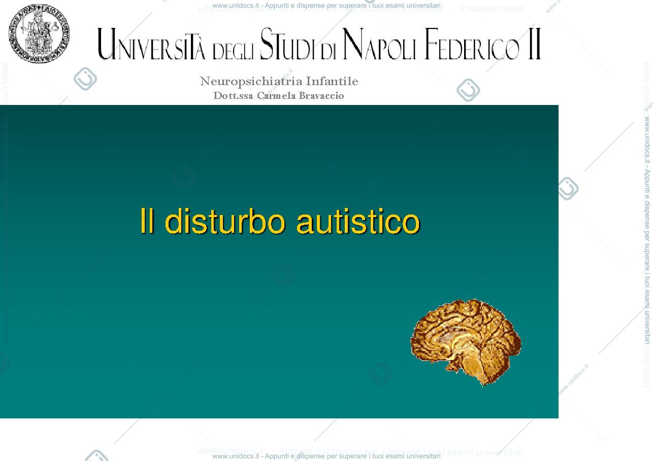 Anteprima pagina 1 — Autismo