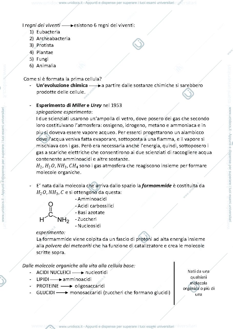 Anteprima pagina 2 — Appunti Citologia
