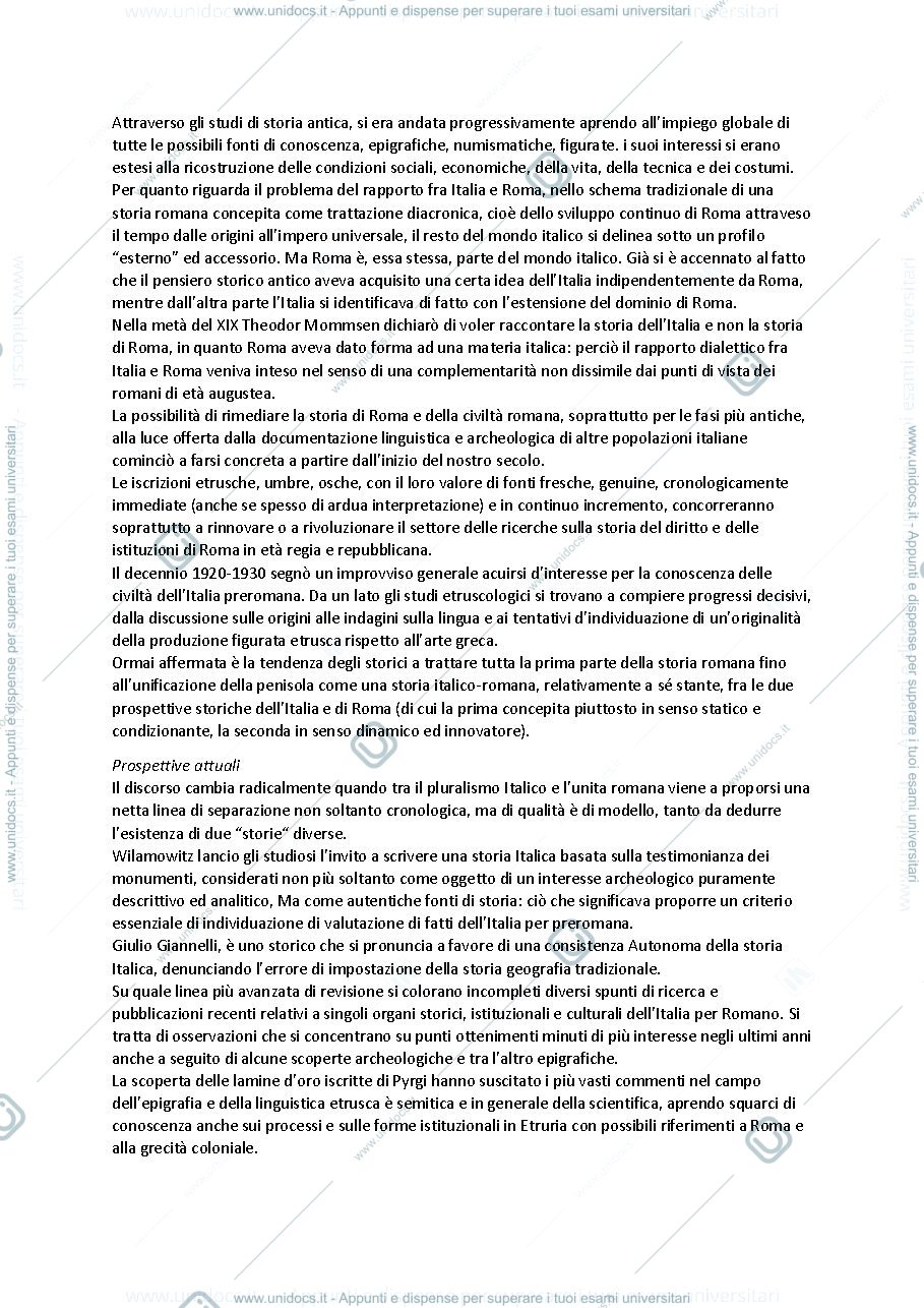 Anteprima pagina 2 — Storia della prima Italia