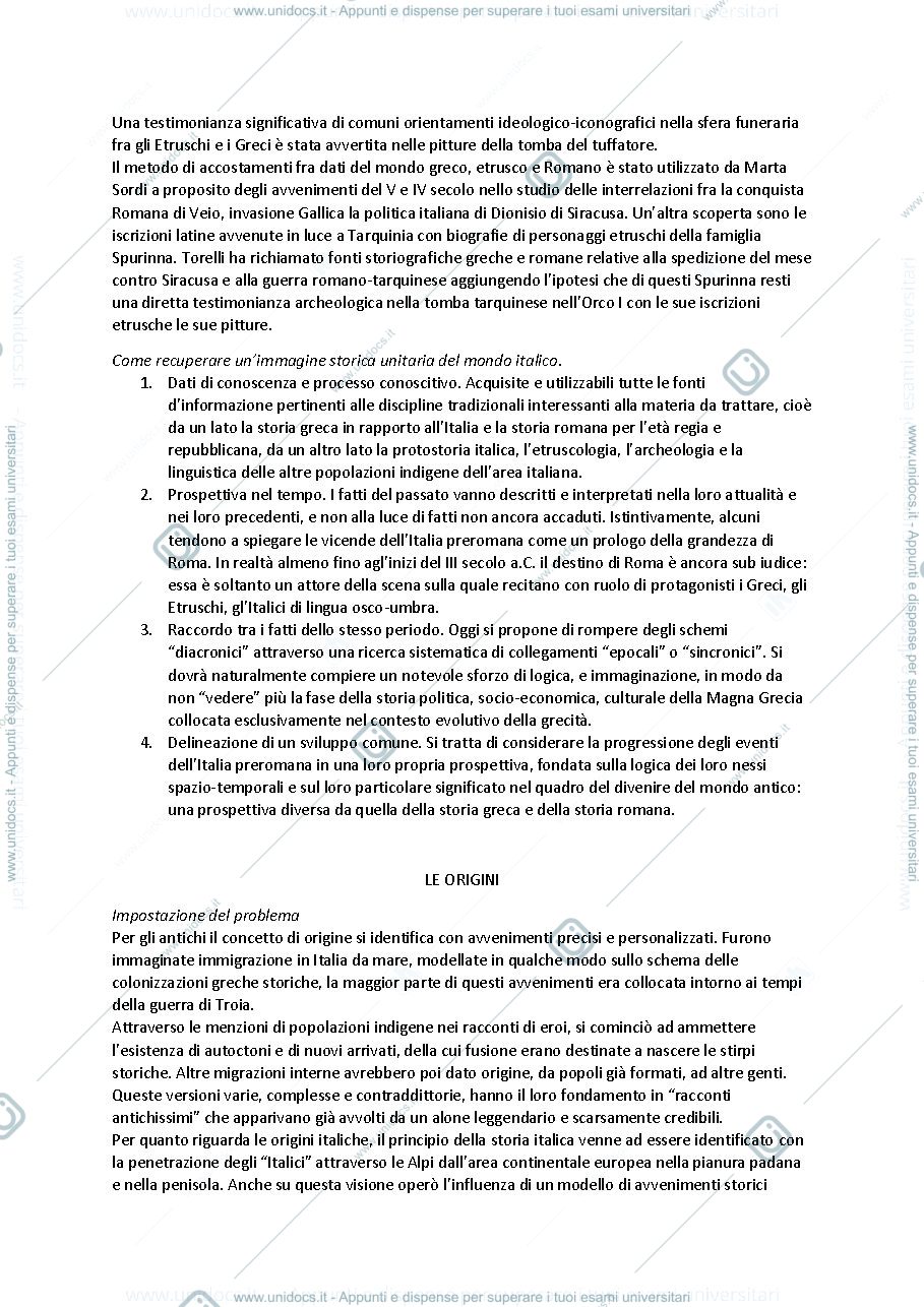 Anteprima pagina 3 — Storia della prima Italia