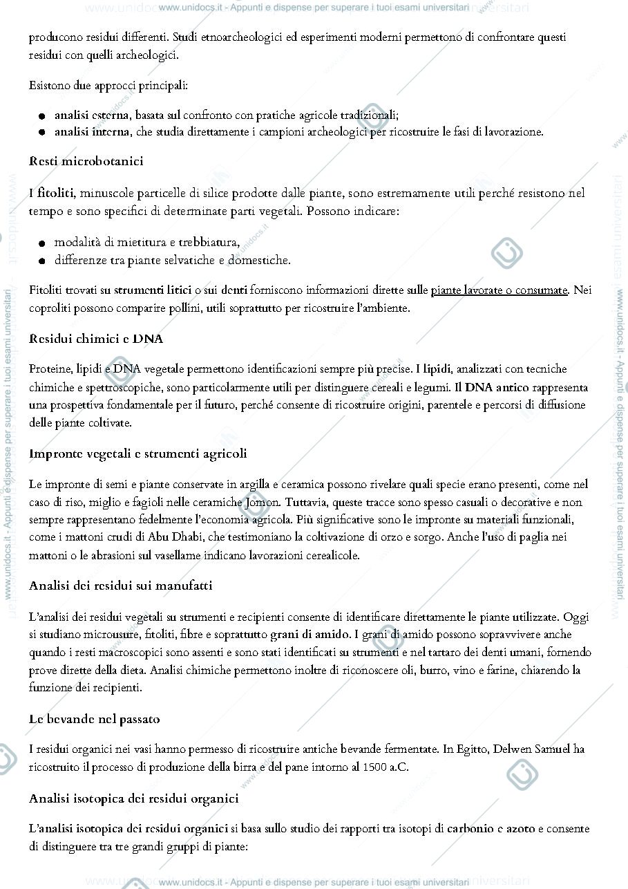 Anteprima pagina 2 — Riassunto capitolo 7 “Archeologia. Teorie, metodi e pratica”