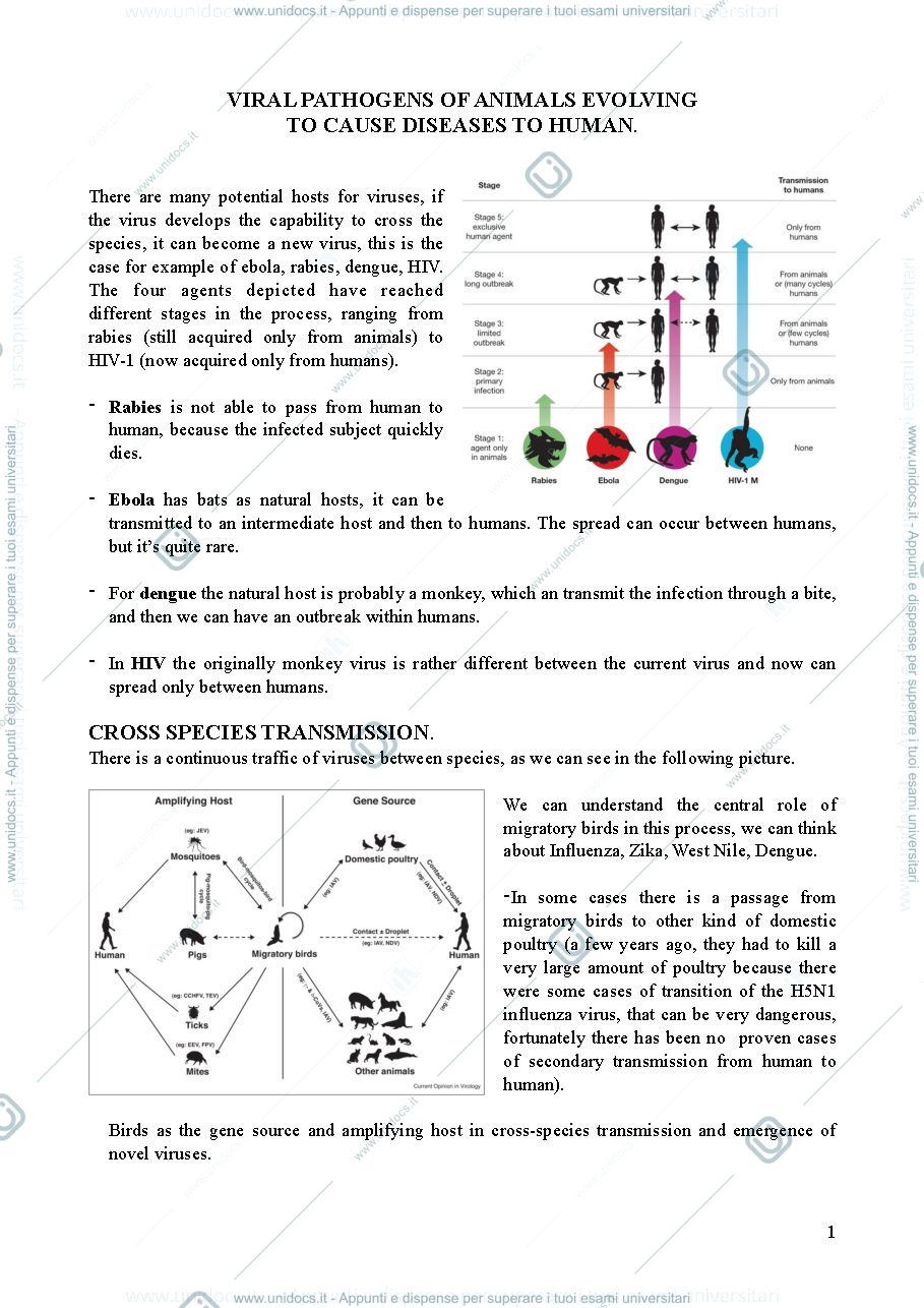 Anteprima pagina 1 — Lezione 2 - clinical virology and antiviral resistance