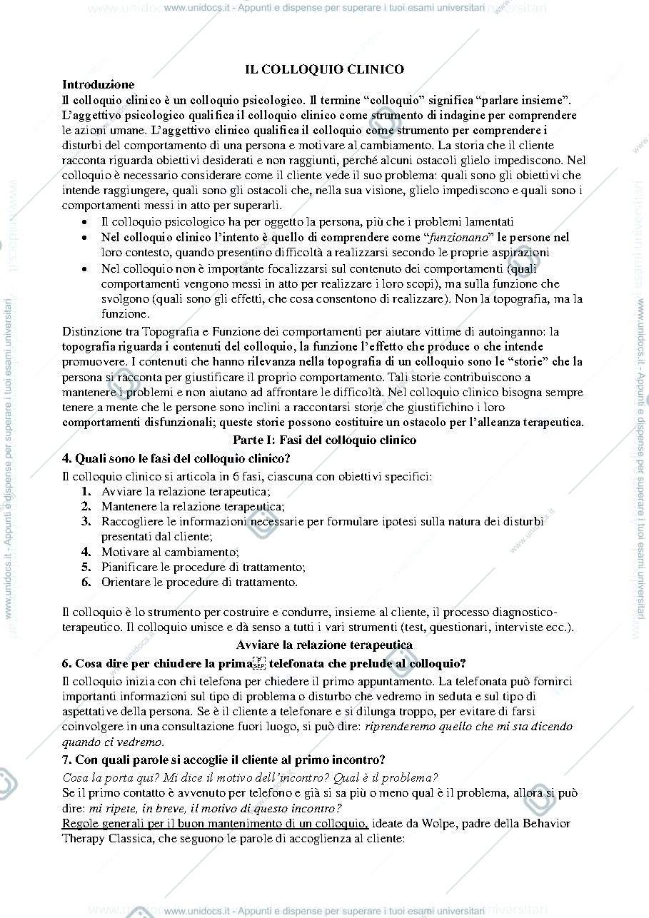 Anteprima pagina 1 — Anchisi - Il colloquio clinico