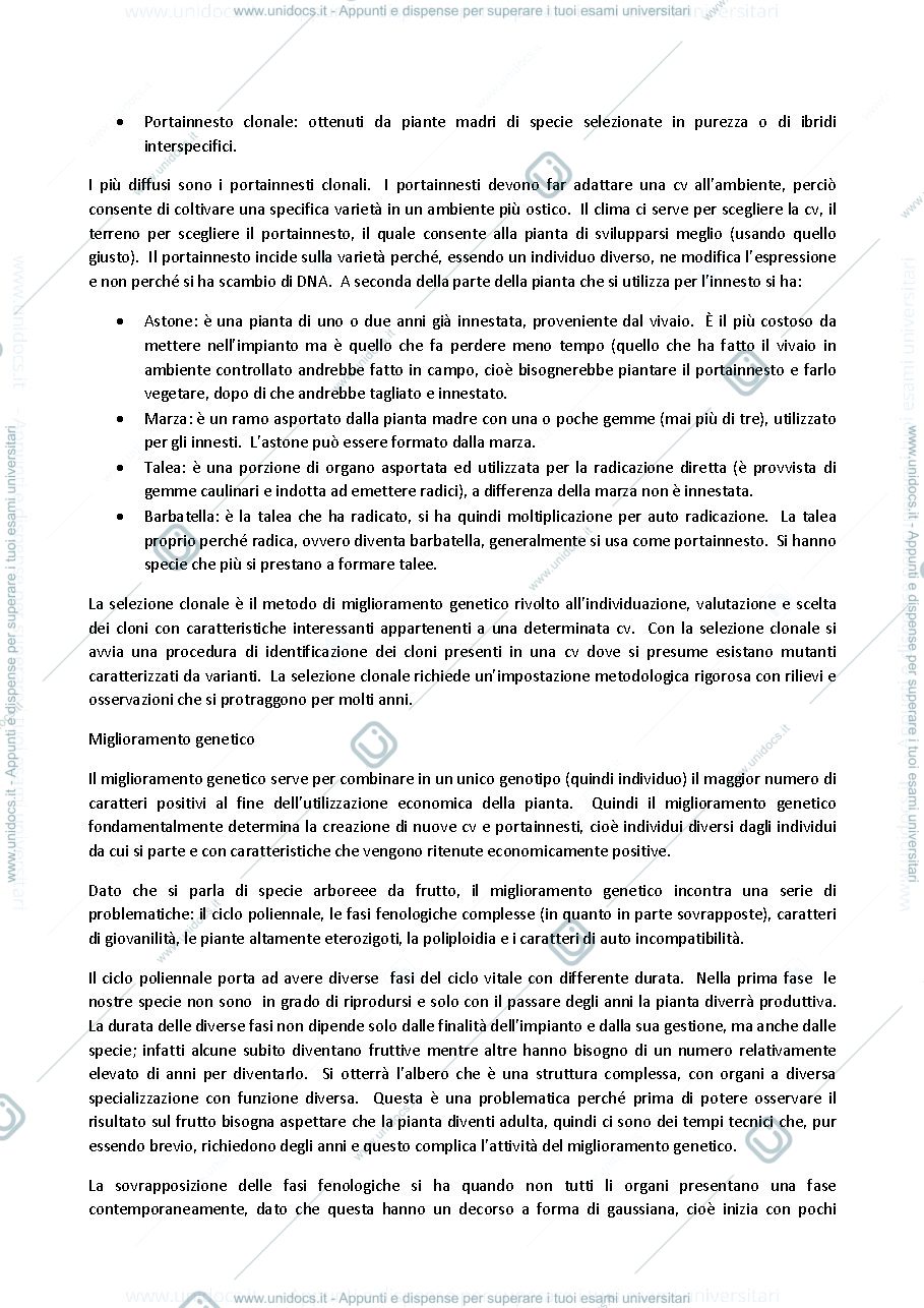 Anteprima pagina 2 — PARTE 1 COLTIVAZIONI ARBOREE