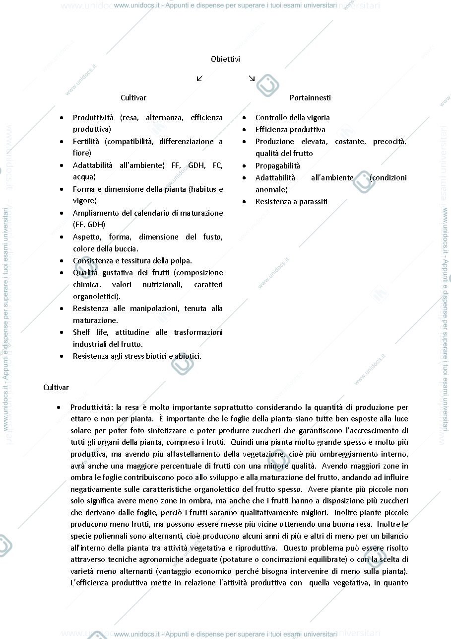 Anteprima pagina 4 — PARTE 1 COLTIVAZIONI ARBOREE