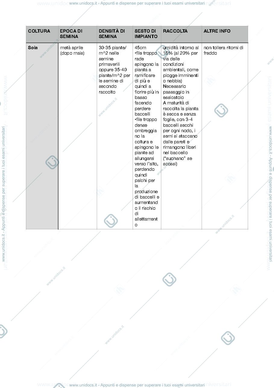 Anteprima pagina 3 — schemi riassuntivi coltivazioni erbacee