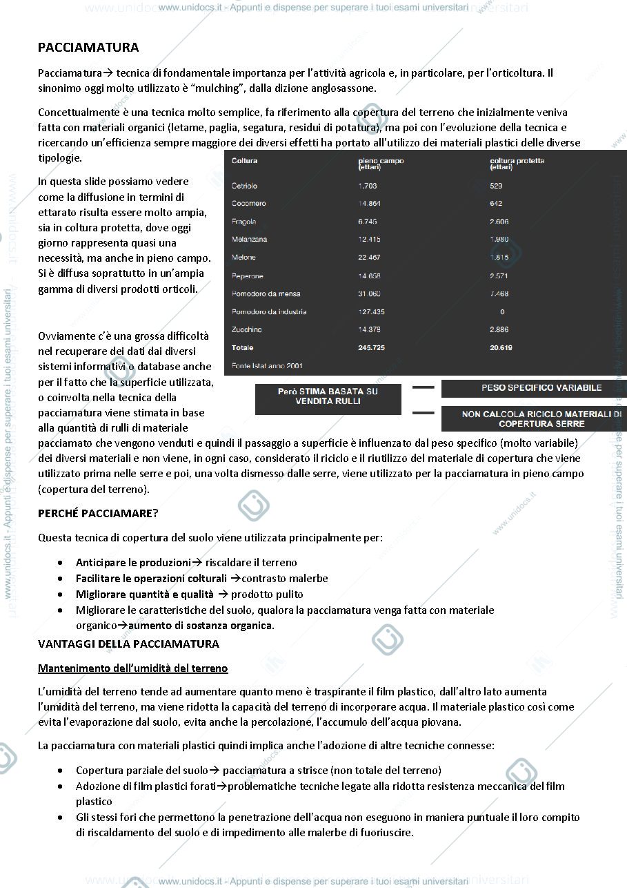 Anteprima pagina 1 — Pacciamatura