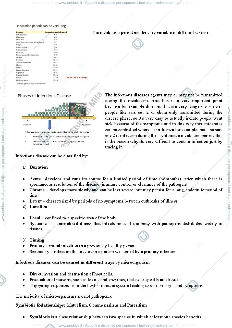 Anteprima pagina 2 — Infectious diseases and drug resistance - Notes