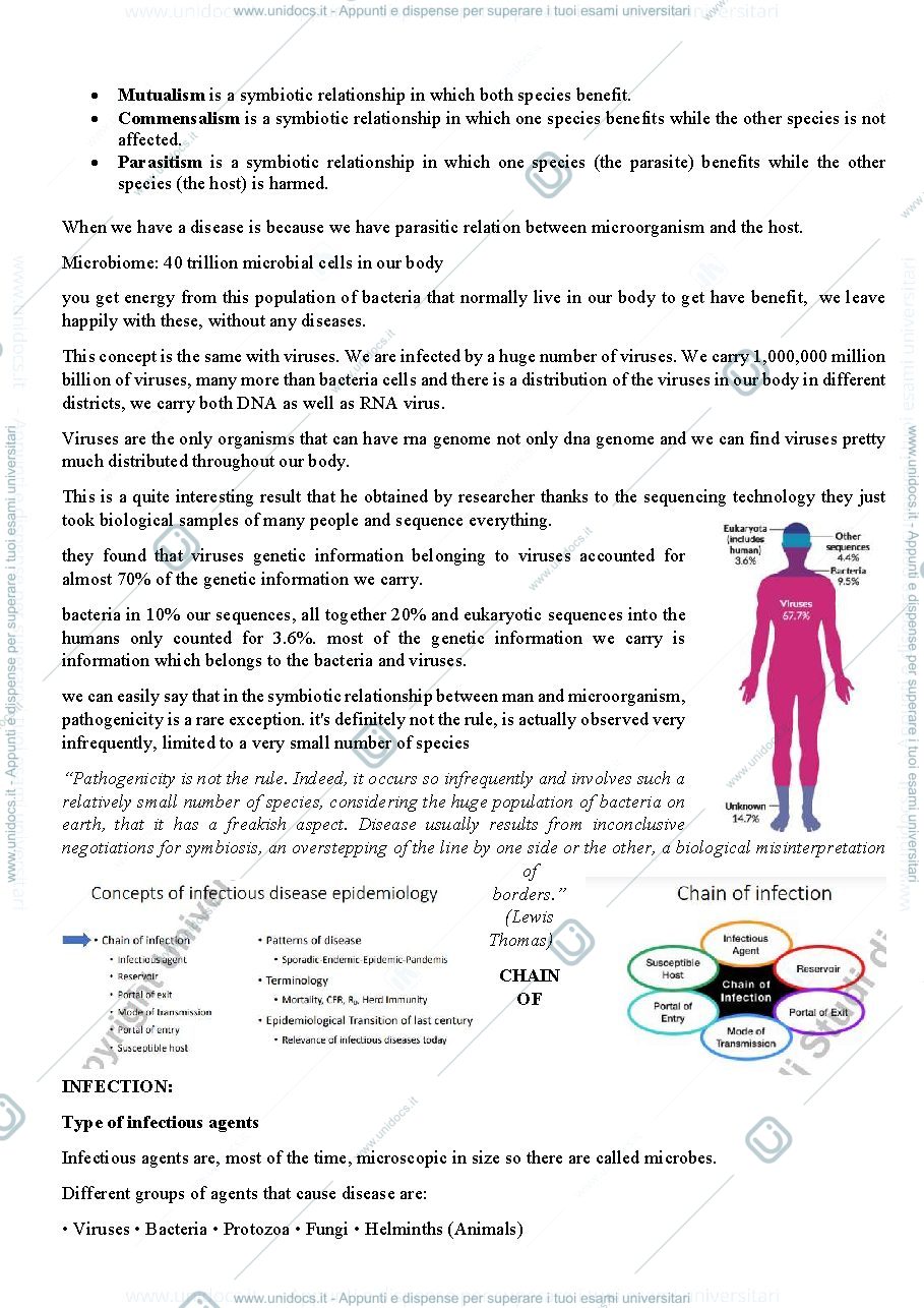 Anteprima pagina 3 — Infectious diseases and drug resistance - Notes