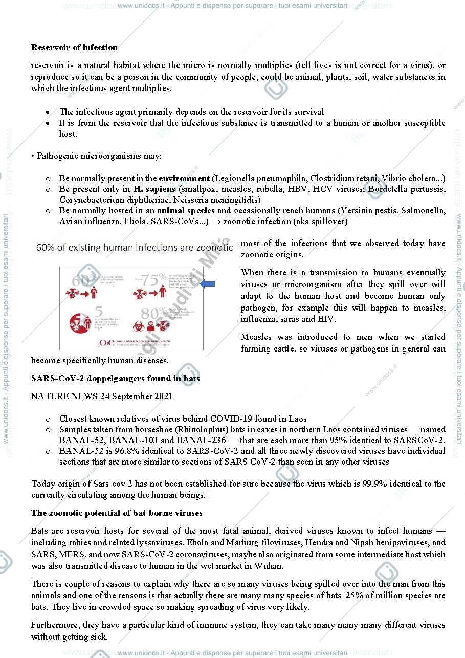 Anteprima pagina 4 — Infectious diseases and drug resistance - Notes