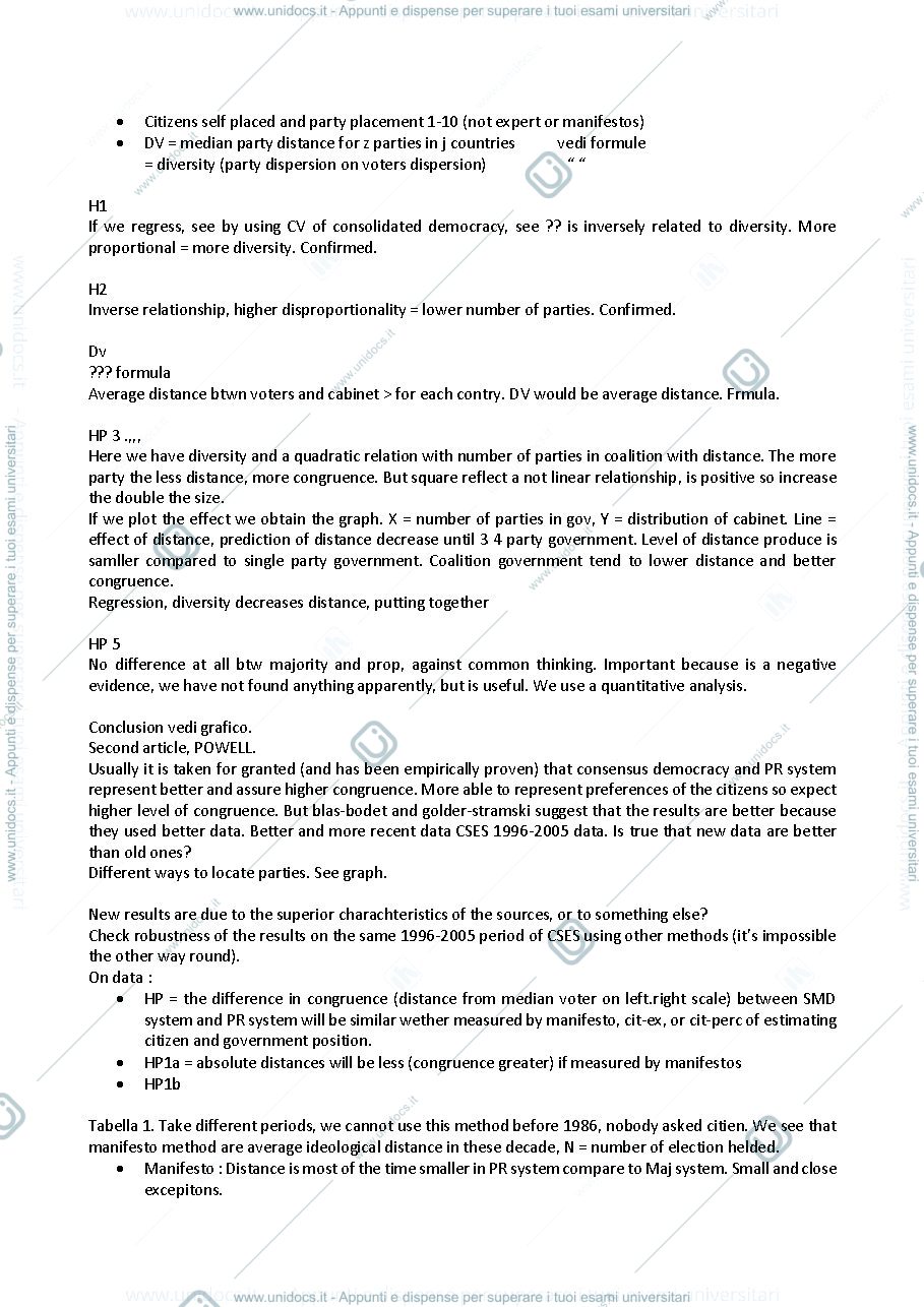 Anteprima pagina 3 — Comparative politics part 3