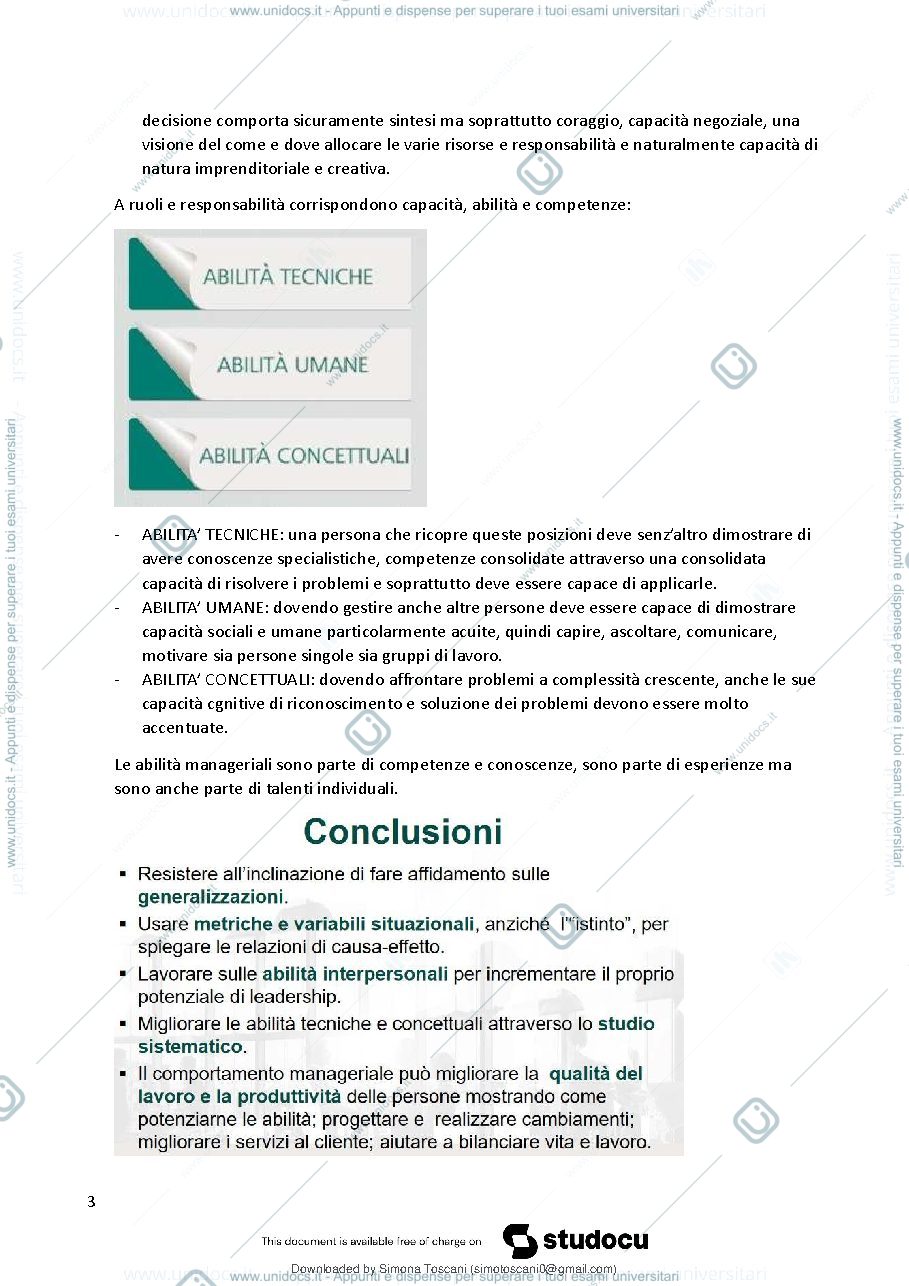 Anteprima pagina 4 — COMPETENZE MANAGERIALI 